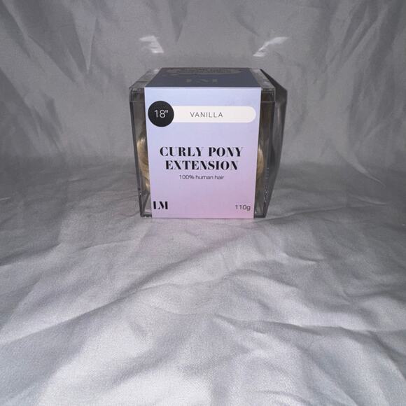 New!! Lock & Mane human hair pony tail extension main image 6